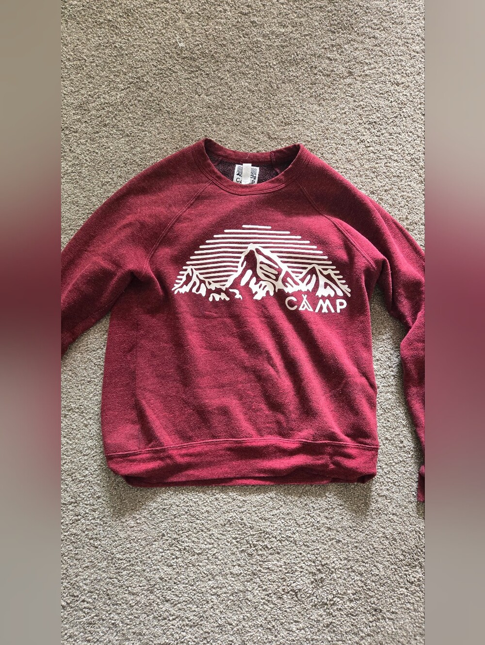 XS Camp Brand Goods Sweater